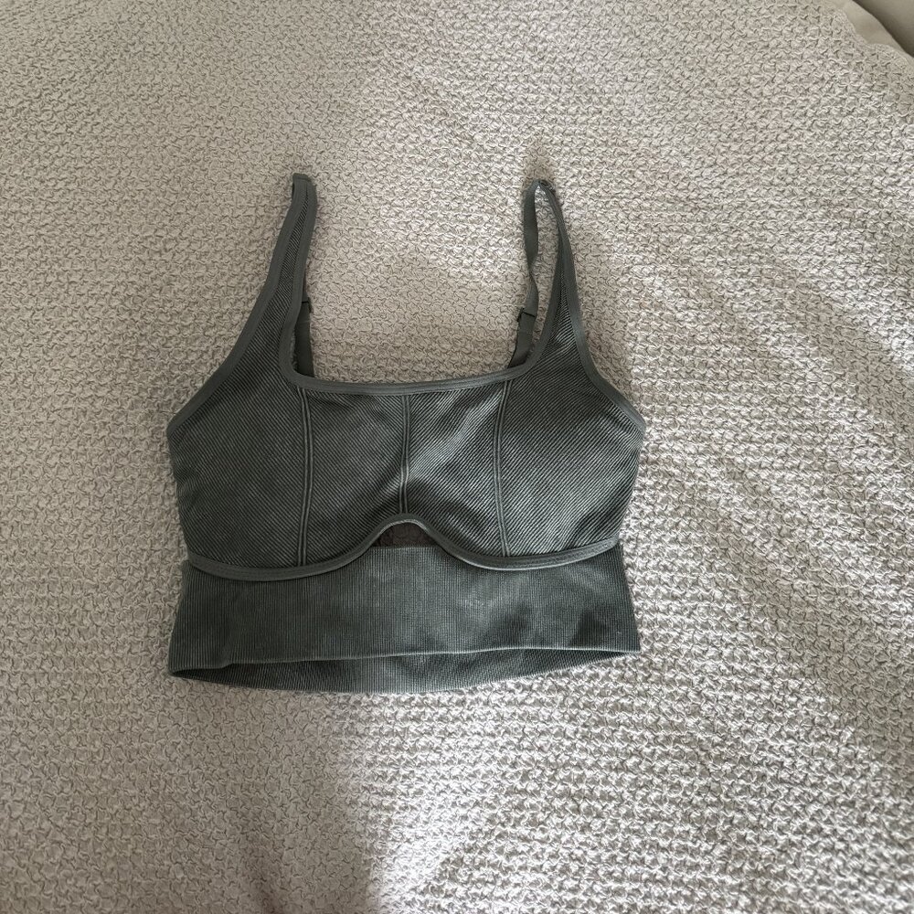 Aerie green bralette